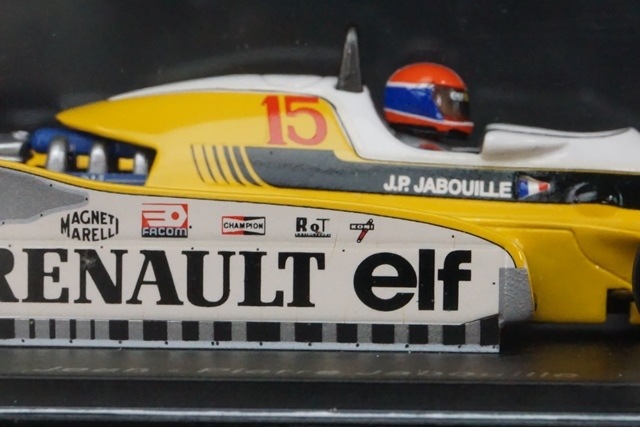 1/43スパーク ルノーRS12 3th FrenchGP 1979 アルヌー 1/43 Scale 1979 Ferrari 312T4 and Renault RS11 at Dijon French
