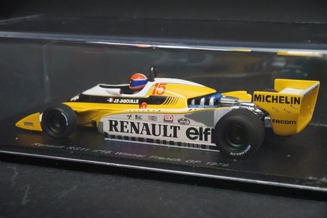 1/43 スパーク S1704 ルノー RS11 フランスGP優勝 1979#15 J.P.