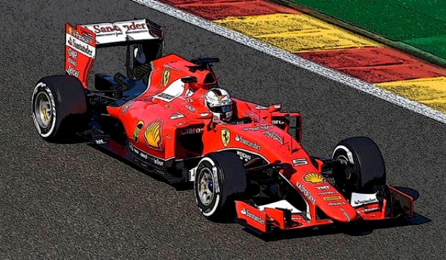取寄せ TMK433 タメオキット 1/43 フェラーリ SF15-T Belgian G.P.