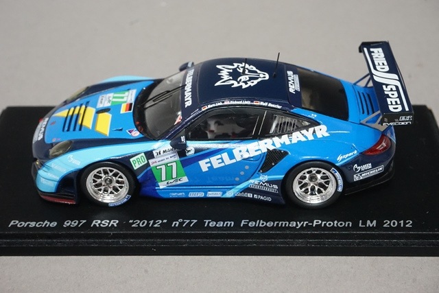 1/43 スパーク S3730 ポルシェ 997 RSR '2012'チームフェルバー