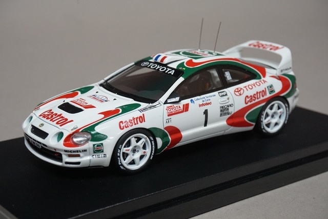 セリカ GT-フォア モンテカルロ 1990 1/43 hpi ミラージュ セリカ GT-フォア モンテカルロ 1990 1/43 hpi ミラージュ