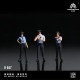���� MO223045 MoreArt 1/64  �ٻ� �ݥꥹ �ؿͷٴ� �� ���� ATTENDANCE POLICE DOLL SET 3�Υ��å� �ե����奢