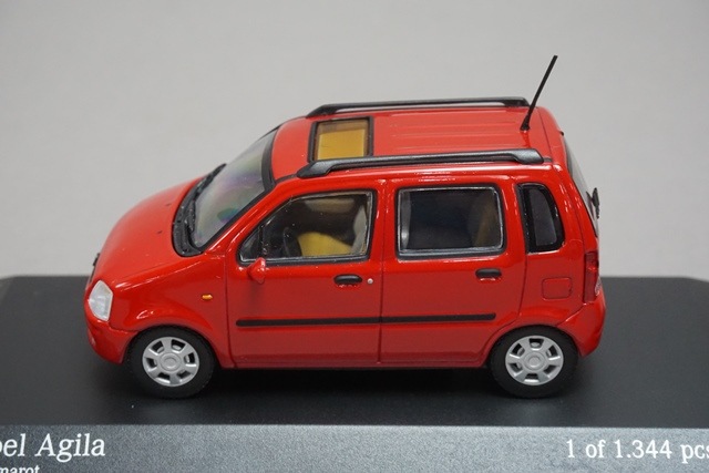 1/43 ミニチャンプス 430049001 オペル アギーラ マグマレッド, Boost
