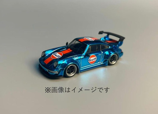 新品 Flame 1/64 RWB 964 Chrome Blue , Boost Gear ミニカー通販