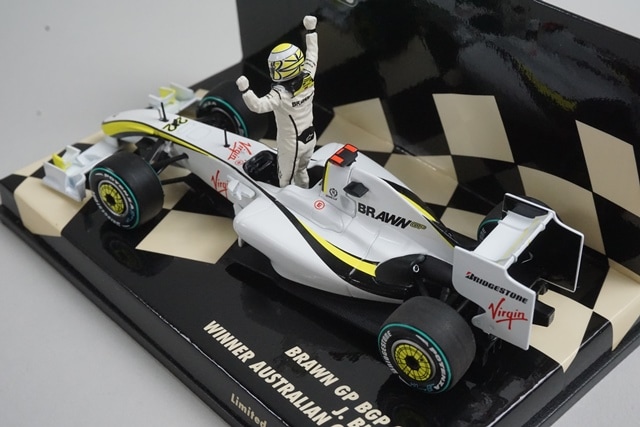 1/43 ミニチャンプス 400090122 ブラウンGP BGP 001 オーストラリアGP