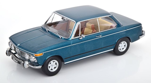 新品 KKDC181313 KK scale 1/18 BMW 2002 ti Diana 1970 ターコイズ