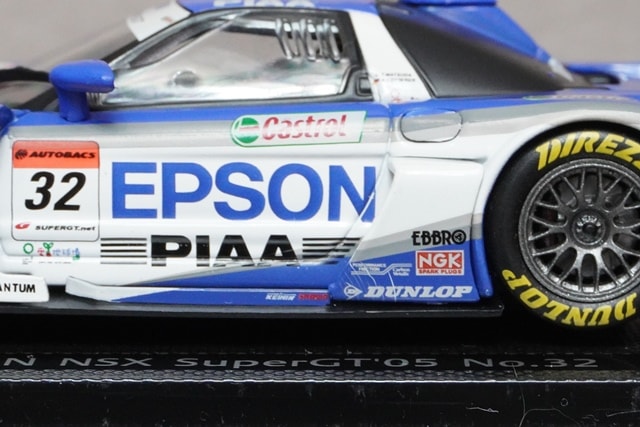 エブロ 1/43 エプソン NSX スーパーGT2005 #32 後期型 43764 完成品 bme6fzu エブロ 1/43 エプソン NSX 2005 スーパーGT GT500 #32 松田次生