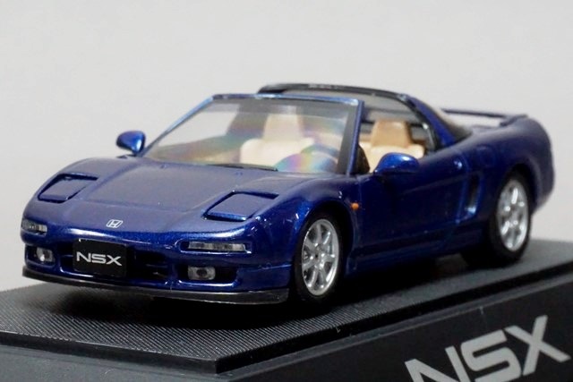 ミニカー エブロ 1/43 ホンダNSX 1/43 エブロ 43035 ホンダ NSX-T メタリックブルー, Boost Gear