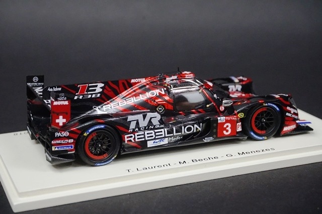 1/43 スパーク S7002 Rebellion R13 Gibson Rebellion Racing 3rd 24H