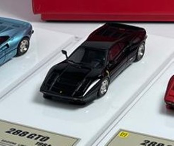 予約 DM64A040 DMH 1/64 Ferrari 288 GTO Light Black, Boost Gear