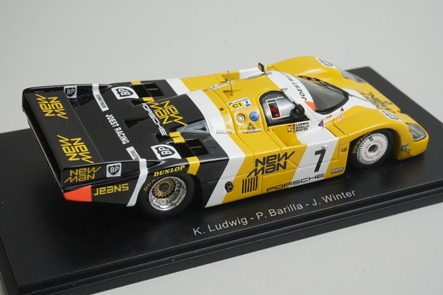 ポルシェ　ルマンヒストリー　ミニカー ポルシェ ルマンヒストリー ミニカー Top Speed 1/18 ポルシェ 962 CK6