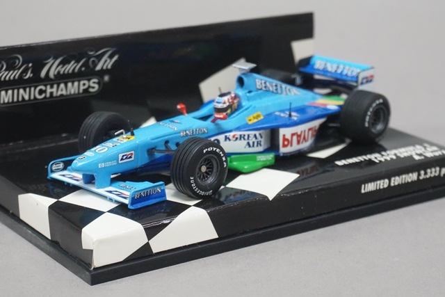 1/43 ミニチャンプス 430990080 ベネトン Formula 1 1999