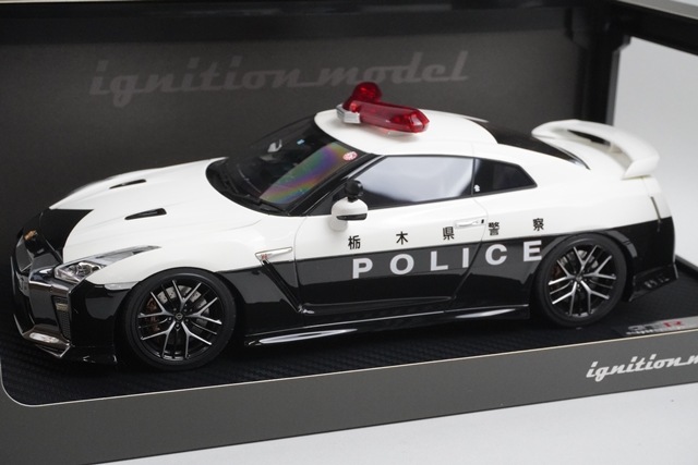 1/18 イグニッションモデル IG1901 日産 GT-R (R35) 2018 栃木県警察