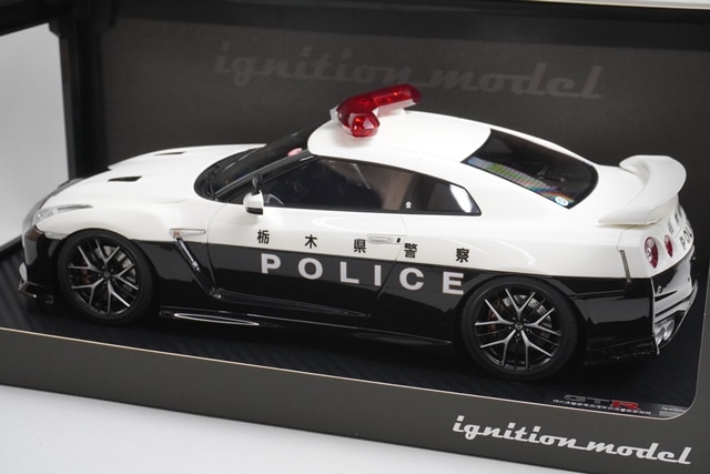 1/18 イグニッションモデル IG1901 日産 GT-R (R35) 2018 栃木県警察