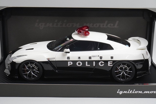 1/18 イグニッションモデル IG1901 日産 GT-R (R35) 2018 栃木県警察