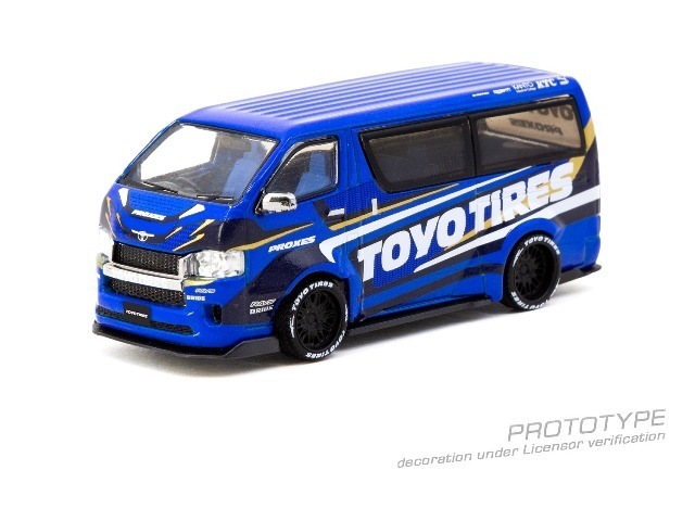 新品 T64-038-TOYO Tarmac Works 1/64 トヨタ Toyota Hiace Widebody