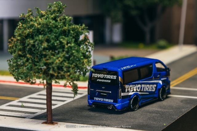 新品 T64-038-TOYO Tarmac Works 1/64 トヨタ Toyota Hiace Widebody