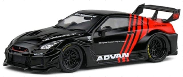 新品 S4311204 SOLIDO 1/43 日産 GT-R (R35) LBWK 2020 (ブラック