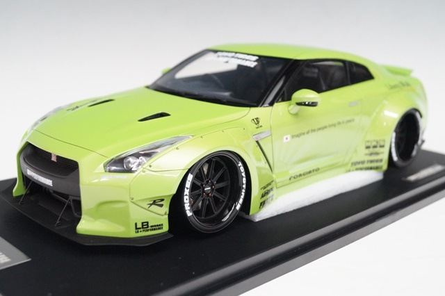 ����17B02-68 onemodel 1/18 ���� LB Work R35 Ducktail ���åץ륰�꡼��