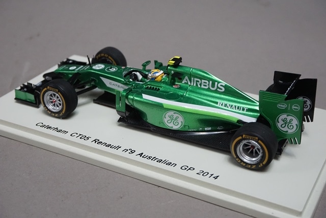 1/43 スパーク S3077 Caterham CT05 ルノー オーストラリアGP 2014 #9