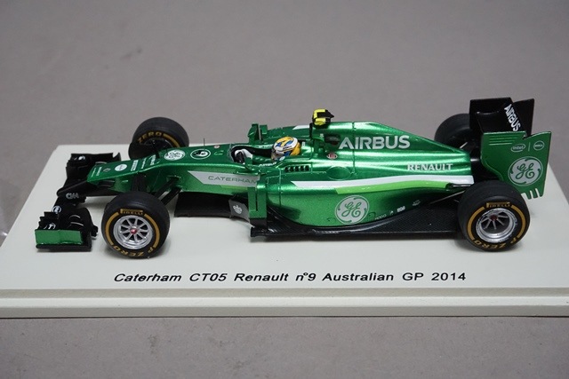1/43 スパーク S3077 Caterham CT05 ルノー オーストラリアGP 2014 #9