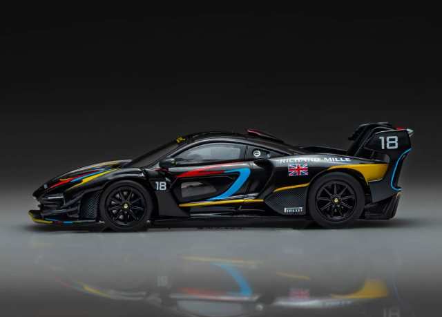 新品 CM-Model 1/64 マクラーレン McLaren Senna GTR Black #18