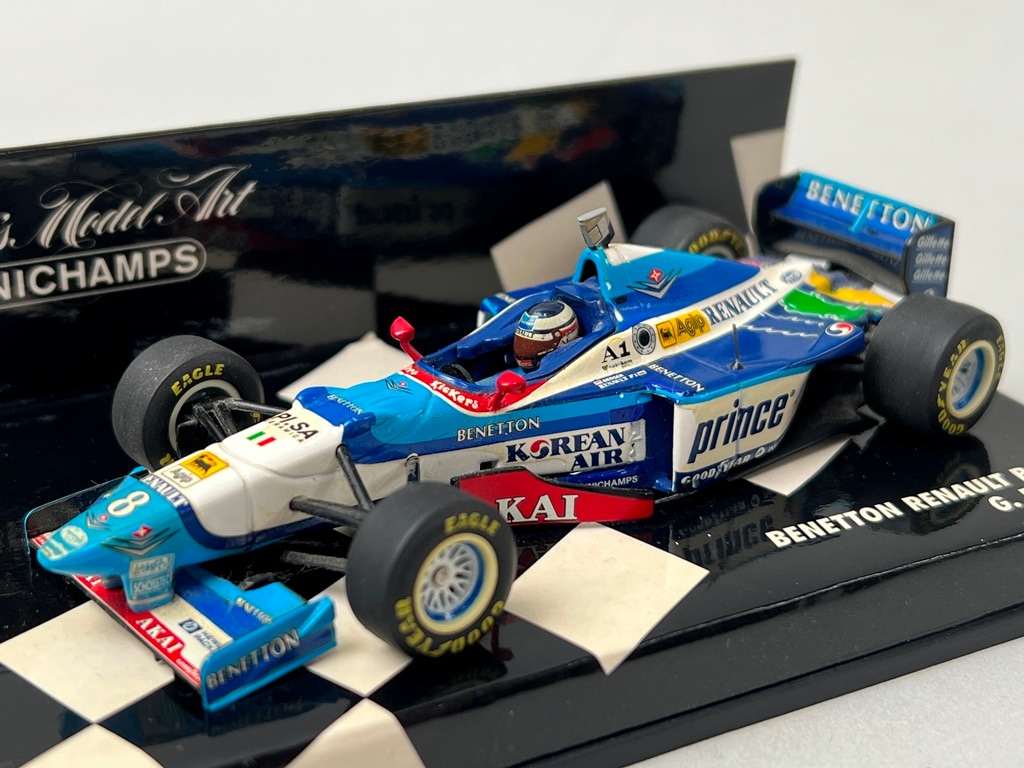 ミニカー M.champs 1/43 BenettonRenault B197 Alesi M.champs 1/43 BenettonRenault B197 Alesi