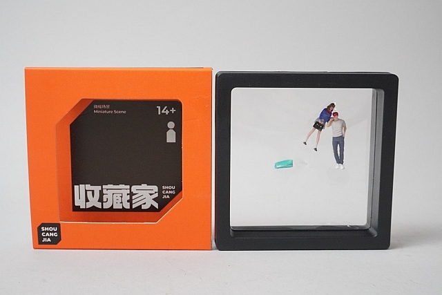 新品 SCJ88003 収蔵家 1/64 通学路 ジオラマ 横断歩道のある街角