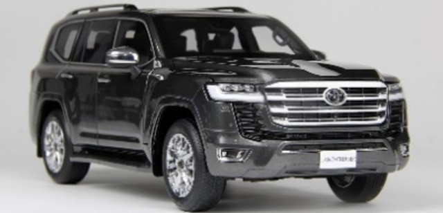 新品 LCD18013ZXGR LCD 1/18 トヨタ ランドクルーザー300 ZX グレー