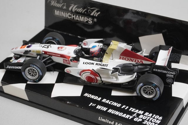 HONDA RA106 1/24スケール ミニカー 2006年 HONDA RA106 1/24スケール ミニカー 2006年 HONDA RA106 1/24