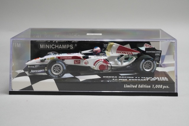 ホンダ　F1　2006年　ハンガリーGP　優勝車　MINICHAMPS　1/43 ホンダ F1 2006年 ハンガリーGP 優勝車 MINICHAMPS 1/43 ホンダ