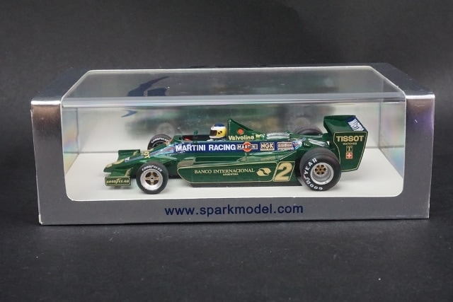 1/43スパーク S1850 チーム ロータス 79 1979年アルゼンチンGP 2位 #2