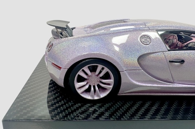 特価 MR Collection (1/18) ブガッティ Veyron 1/18 MR Bugatti Veyron 16.4 Black / Carbonium - 【MR BBR