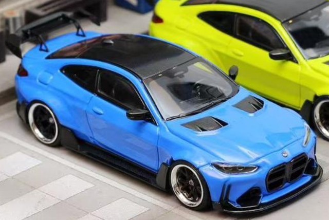 最終価格　evolution gear など　まとめ売り　mwsなどに　m4 新品 SW Street Weapon 1/64 BMW G82 M4 GTR Wide-body Modified 改造