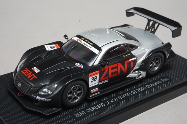 エブロ　スーパーGT ゼント　セルモ　SC430 Amazon | エブロ 1/43 ZENT CERUMO SC430 SUPER GT500 2013 No