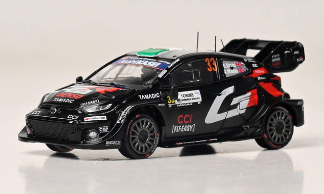 ���� JPSP26004SET3 ������ 1/64 �ȥ西 TOYOTA GR Yaris Rally 1 #17 #33 #5 WRC Rally Japan 2025 1-2-3 FINISH 