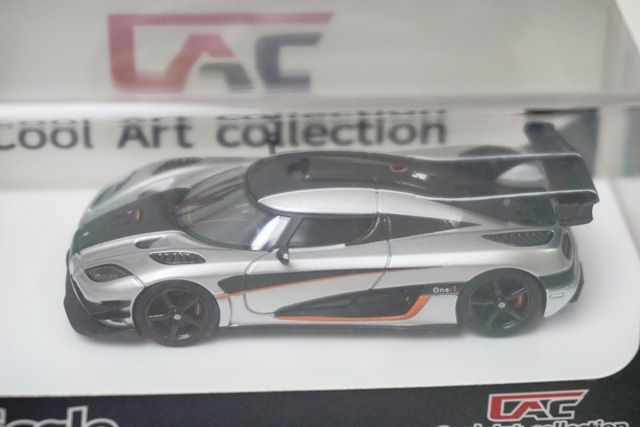 新品 Cool Art Collection CAC 1/64 ケーニグセグ koenigsegg ONE 1