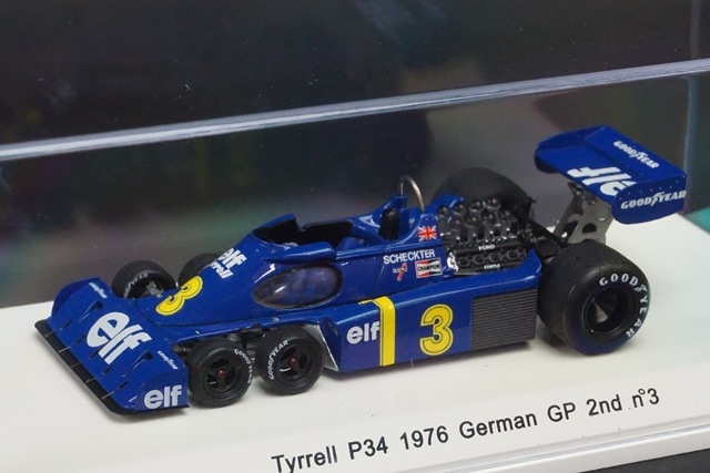 1/43 レーヴ/Reve R70022 ティレル P34 2位 ドイツGP 6輪車 1976#3 J