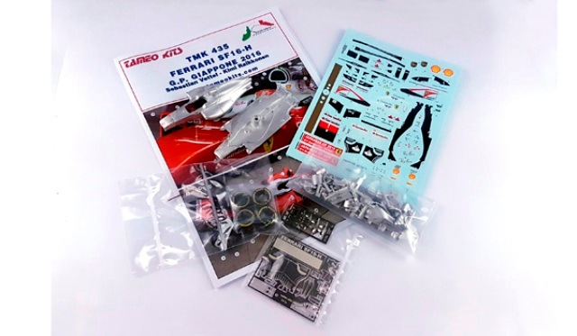 1/43 タメオ キット 色々 5台 取寄せTMK435 タメオキット 1/43 フェラーリ SF16-H Japanese GP