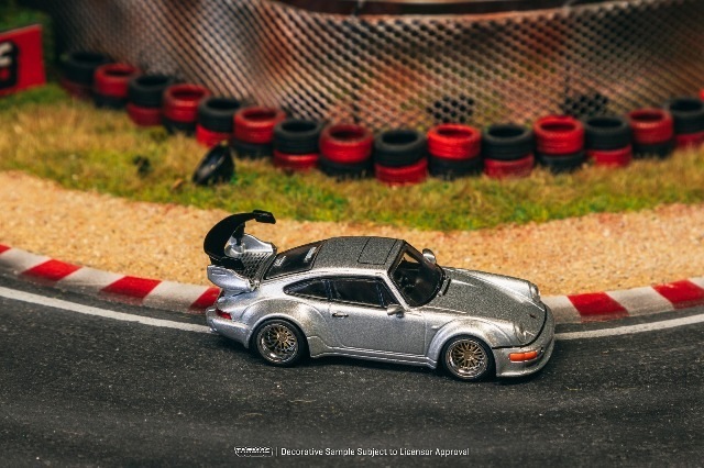 予約 T64-037-SL Tarmac Works 1/64 RWB 964 Silver , Boost
