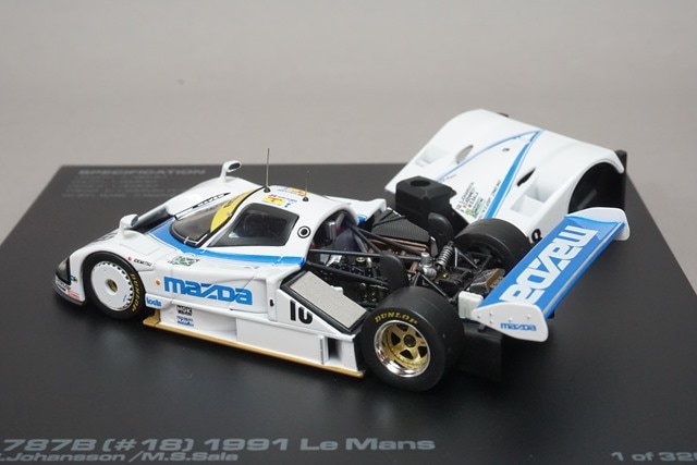 1/43 HPI 8038 マツダ 787B ルマン 1991 #18, Boost Gear