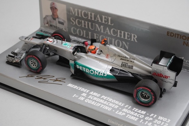 1/43 ߥ˥ץ 410120107 륻ǥAMG ڥȥʥ F1 W03 ʥGP 2012 #7 M.塼ޥå