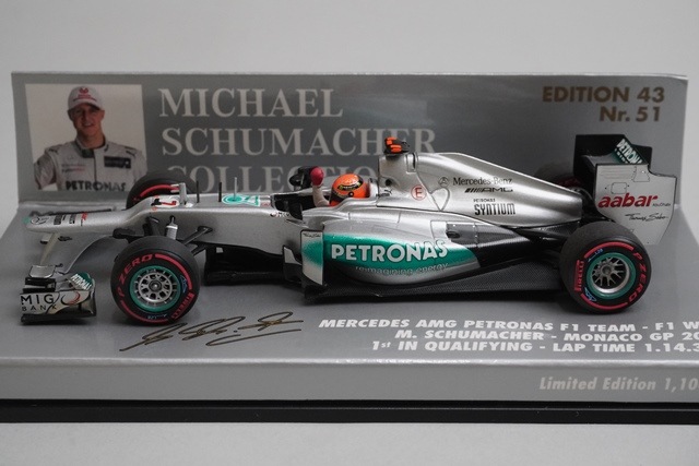 1/43 ߥ˥ץ 410120107 륻ǥAMG ڥȥʥ F1 W03 ʥGP 2012 #7 M.塼ޥå