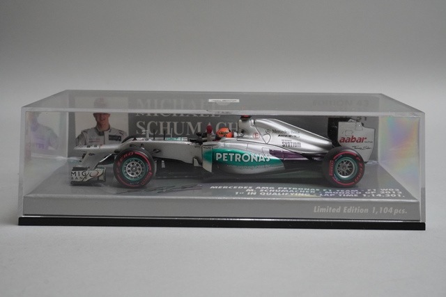 1/43 ߥ˥ץ 410120107 륻ǥAMG ڥȥʥ F1 W03 ʥGP 2012 #7 M.塼ޥå