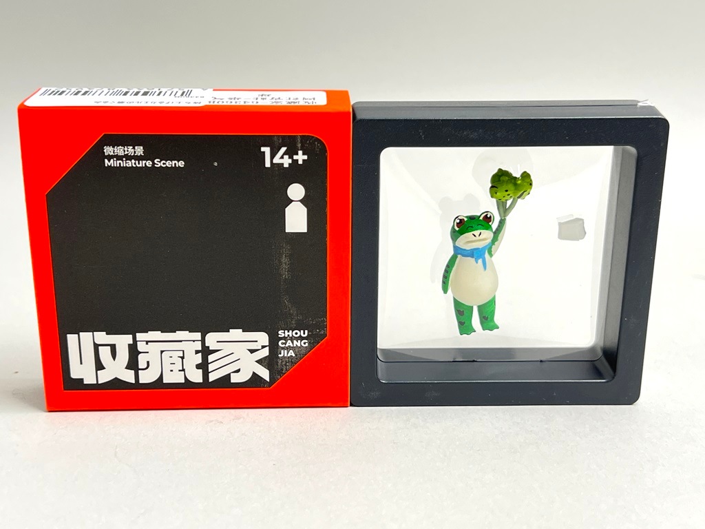 新品 64360B 収蔵家 1/64 持ち上げるカエルの着ぐるみ 【外部倉庫商品