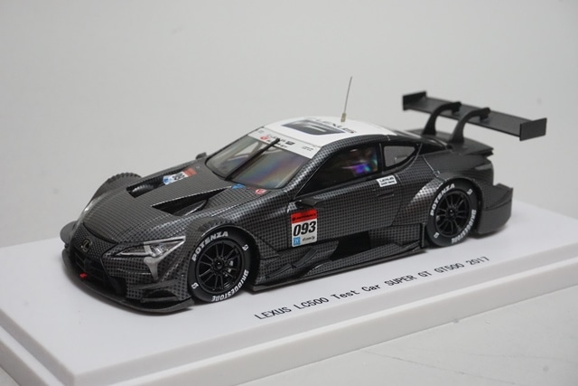 1/43 エブロ 45502 レクサス LC500 テストカー スーパー GT500 2017