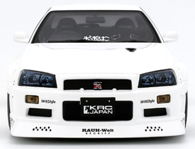 新品 OTM1135 OTTO 1/18 日産 スカイライン GT-R (BNR34) by KRC 2019