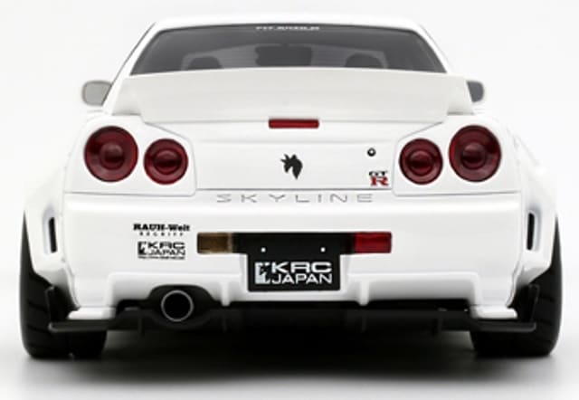 新品 OTM1135 OTTO 1/18 日産 スカイライン GT-R (BNR34) by KRC 2019