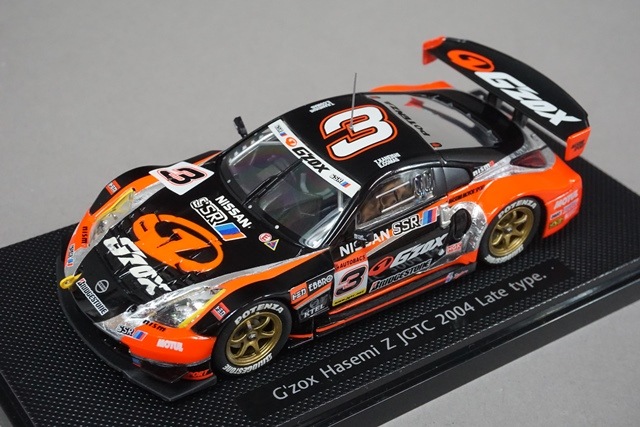 1/43 エブロ 43614 日産 G'ZOX SSR ハセミ Z JGTC 2004 後期 #3, Boost