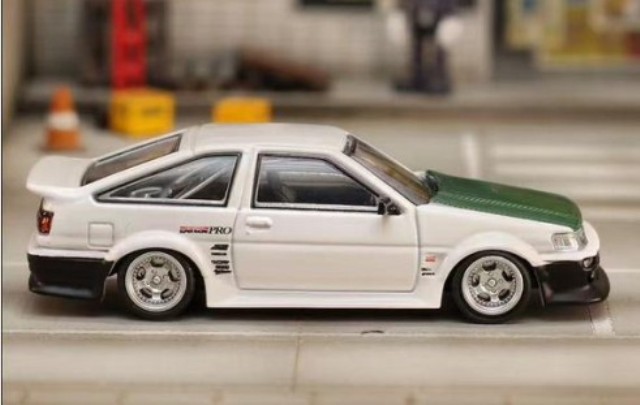 予約 SW Street Weapon 1/64 AE86 LEVIN RWB Wide-Body Modified